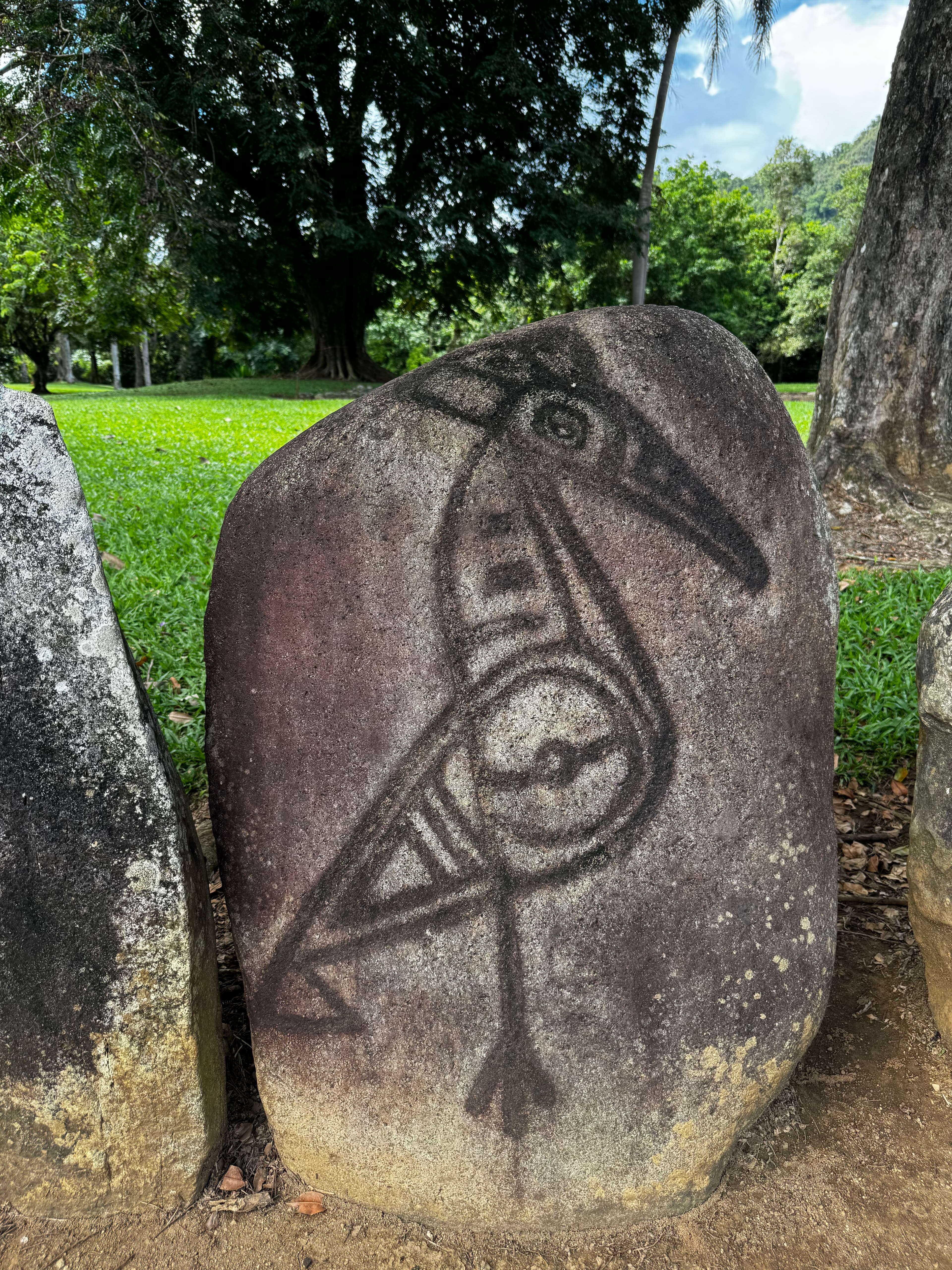 Picture of a Taíno Hieroglyphic